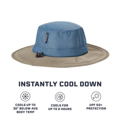 MISSION Boonie Hat with UPF 50 blocks sun in lightweight breathable design.
