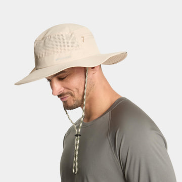 MISSION Cooling Anywhere Boonie Hat features breathable mesh venting for airflow
