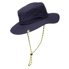 Mission Cooling Anywhere Boonie Hat navy, side view, breathable mesh vents for all-day comfort.