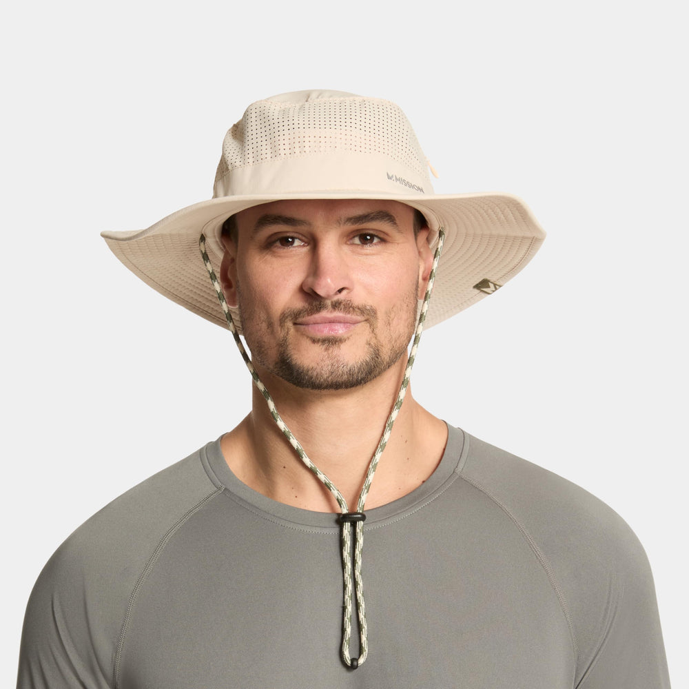 MISSION Cooling Anywhere Boonie Hat offers UPF 50 protection for sunny adventures