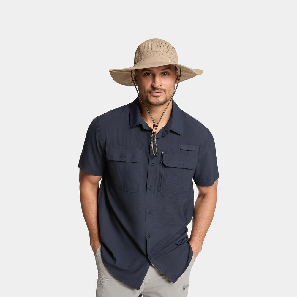 MISSION Boonie Hat ideal for hiking and beach outings with all-day cooling benefits.