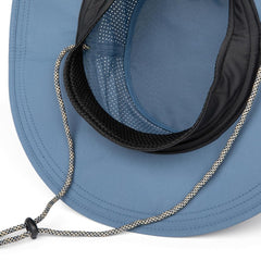 MISSION Cooling UPF Boonie Hat neck cord adjustment for secure unisex fit