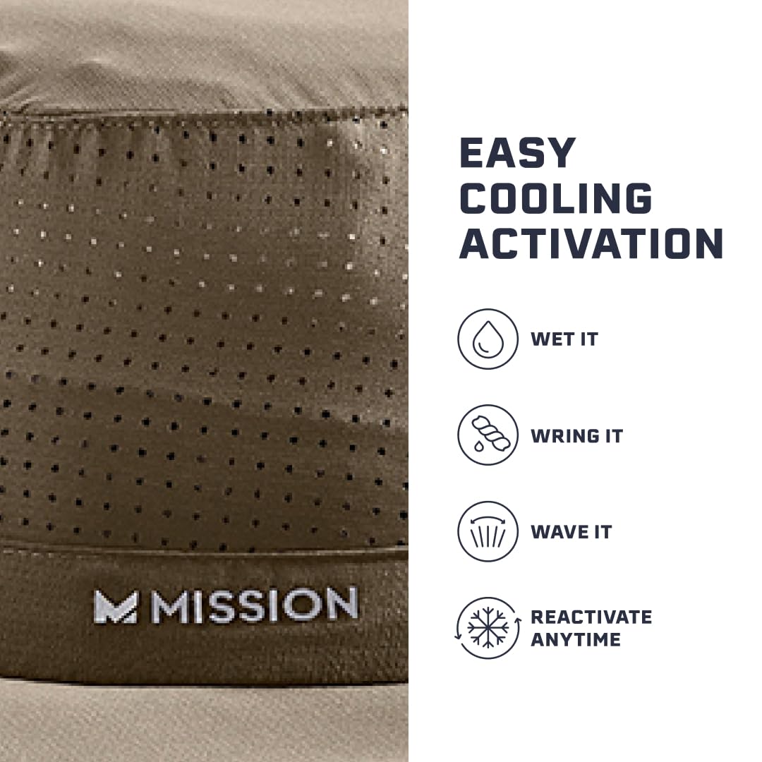 MISSION Boonie Hat features a unisex fit for all-day comfort outdoors.