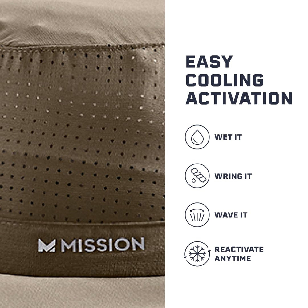 MISSION Boonie Hat features a unisex fit for all-day comfort outdoors.