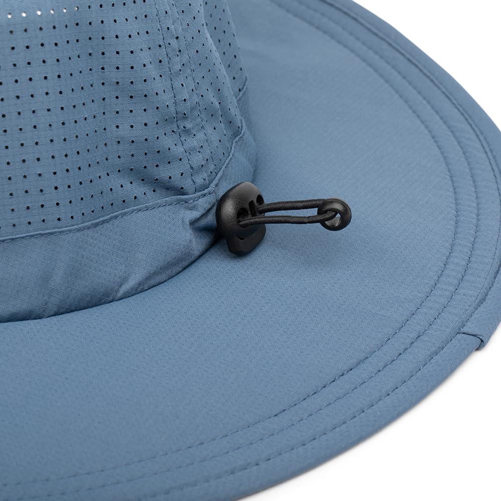 MISSION Cooling UPF Boonie Hat wide brim at the beach scene for sun protection