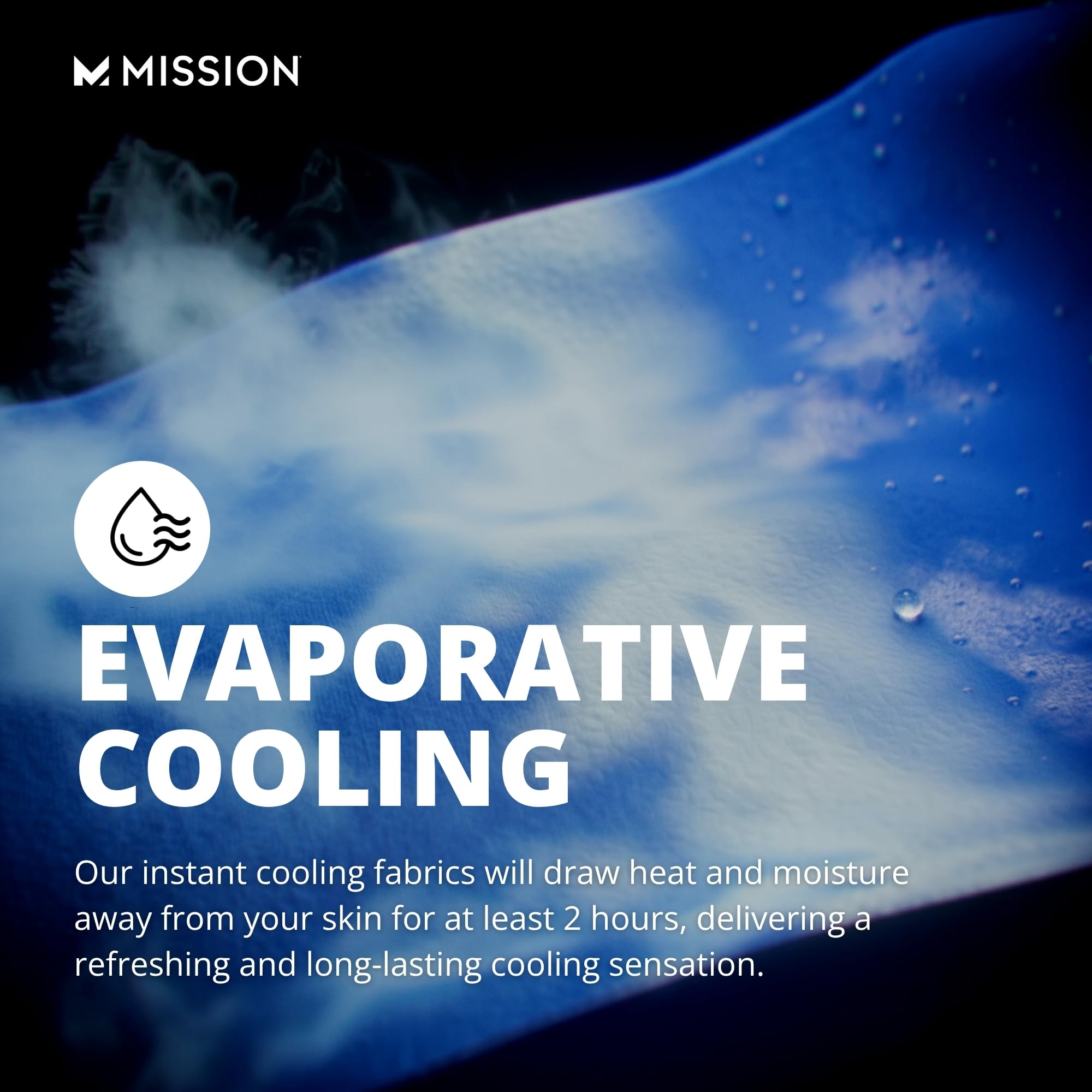 MISSION towel odor-free fabric for lasting freshness