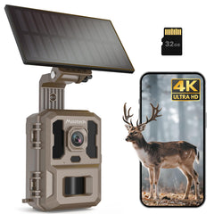Misstech solar trail camera setup for remote wildlife monitoring and easy placement