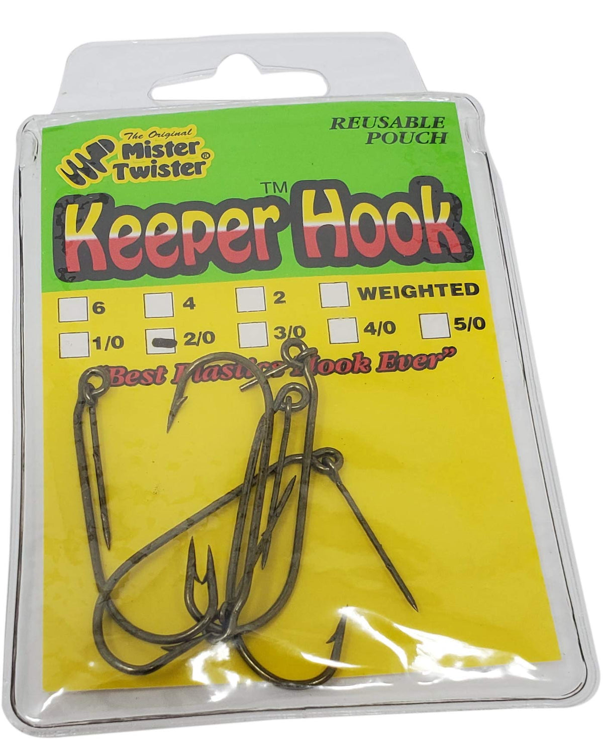 Mister Twister Keeper Hook 2/0 Bronze KH5-2/0 close-up
