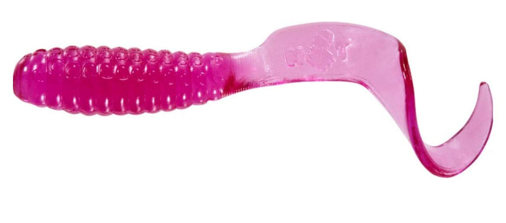 Mister Twister TTSF20-4 Teenie Tail Grub, 2 inch, Purple, 20-Pack