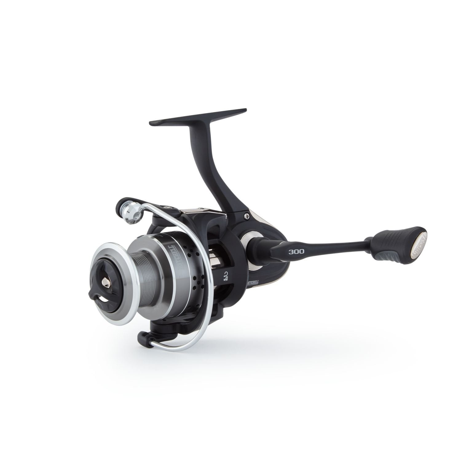 Mitchell 300 spinning reel with aluminum spool for strong line control