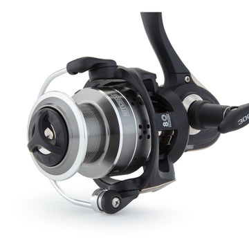 Mitchell 300 spinning reel rotor reinforced under pressure for reliability