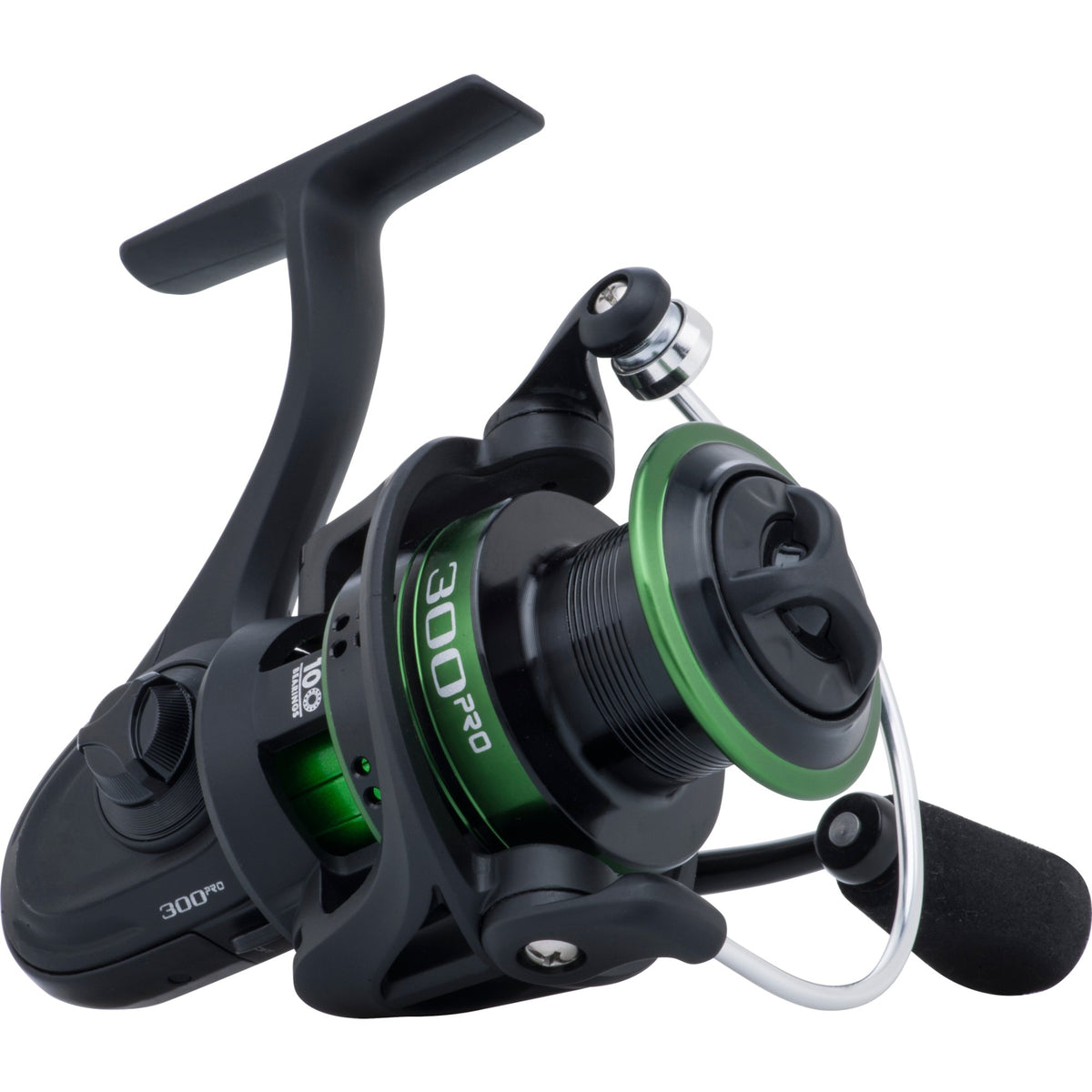 Mitchell 300PRO reel with Bail Halo for strong, smooth casting and rotor protection.
