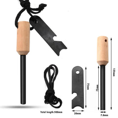 Miyake compact survival fire starter ready for bug-out or camping trips