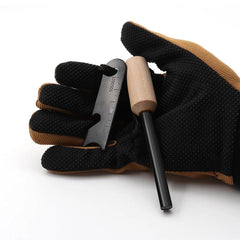 Miyake multi-tool striker with bottle opener and ruler for wilderness tasks