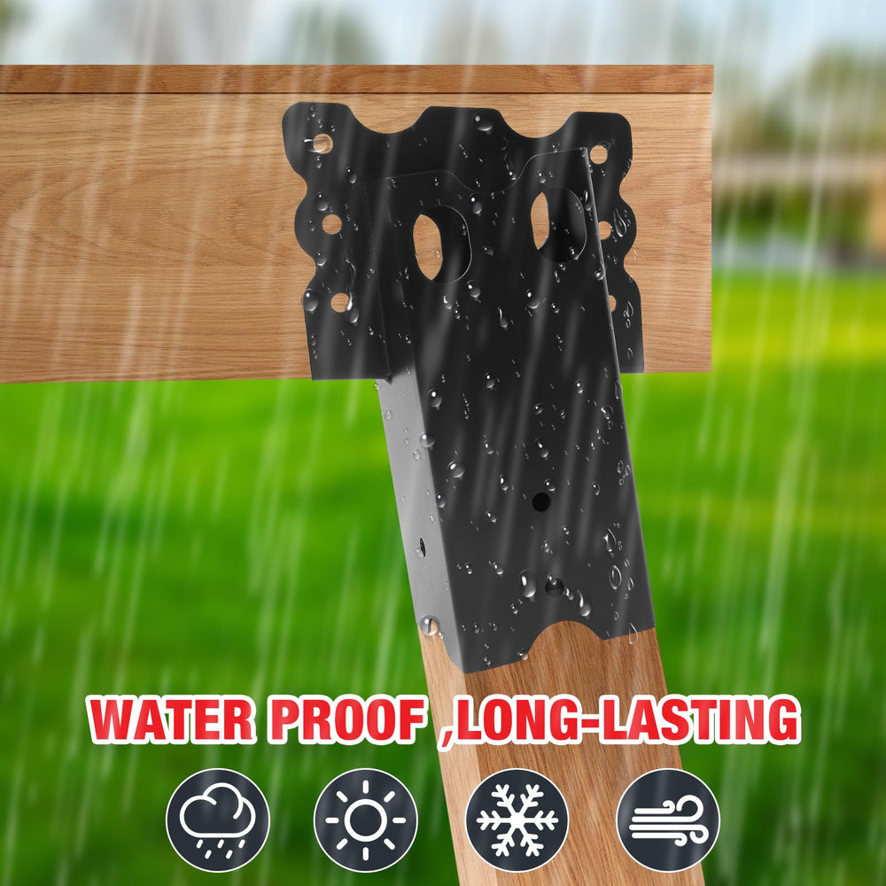 MJHHAPY deer stand bracket cross-members fit—works with 2x4, 2x6, 2x8.