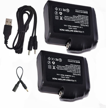 M Jiuyunmu battery pack front view for heated gloves — extended warmth.