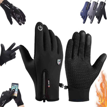 MKOXPO winter gloves front view for everyday cold weather