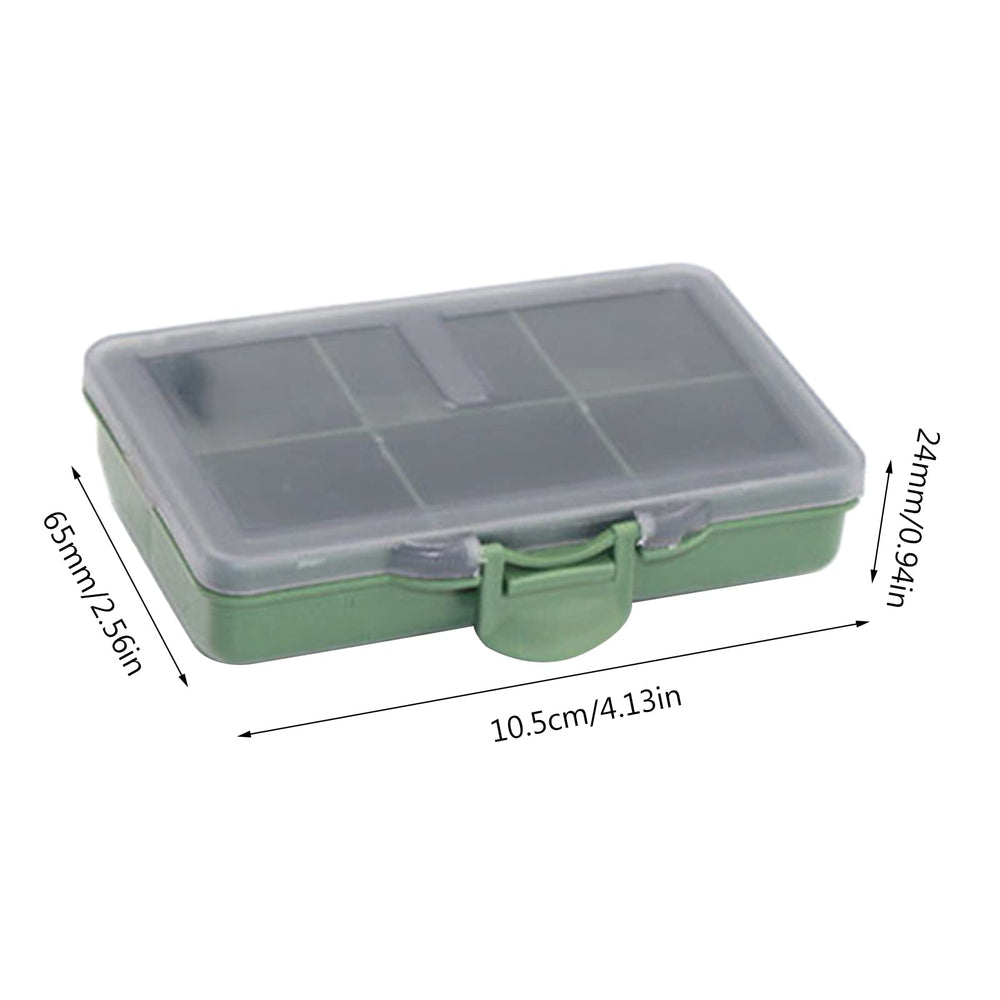 Mllepjdh lightweight 35 g tackle box is easy to carry on any fishing outing.