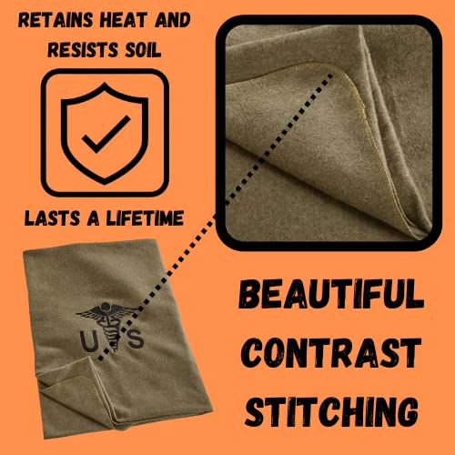 M MCGUIRE GEAR 64x90 inch blanket offers ample coverage in camp or shelter.