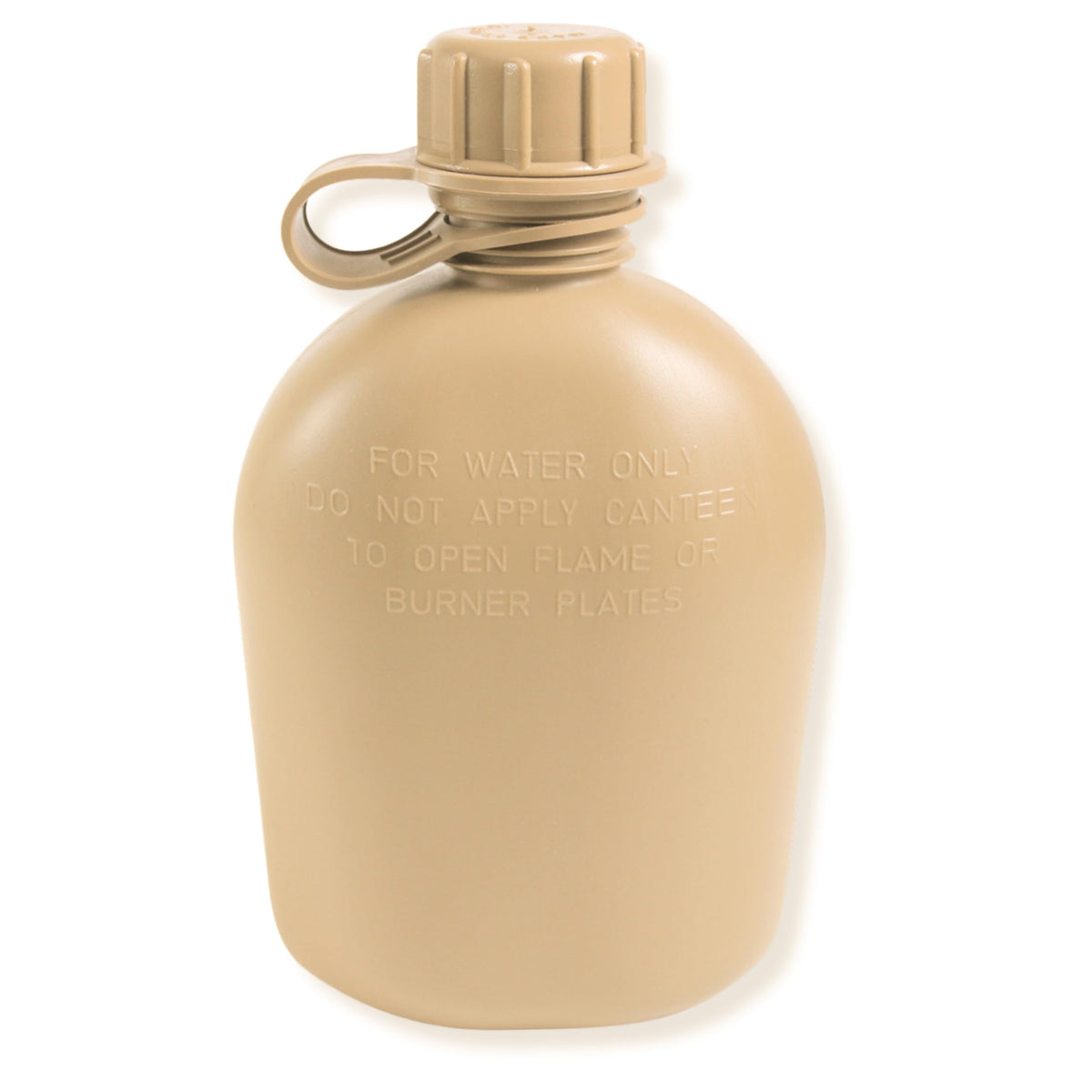 M MCGUIRE GEAR GI durable 1qt canteen with rugged construction for outdoor hydration.