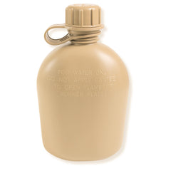M MCGUIRE GEAR GI durable 1qt canteen with rugged construction for outdoor hydration.