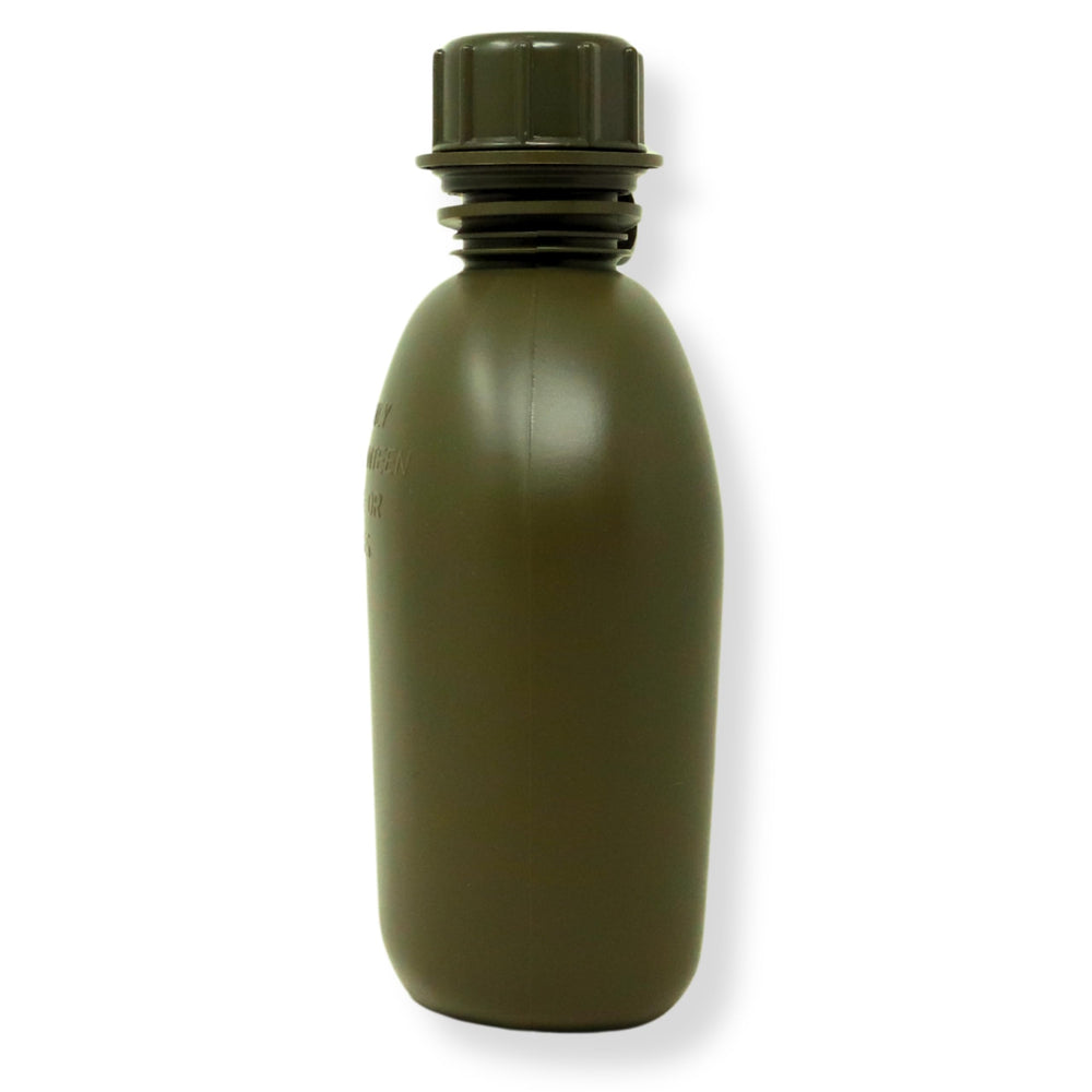 M MCGUIRE GEAR GI odor-free polyethylene water for clean hydration.