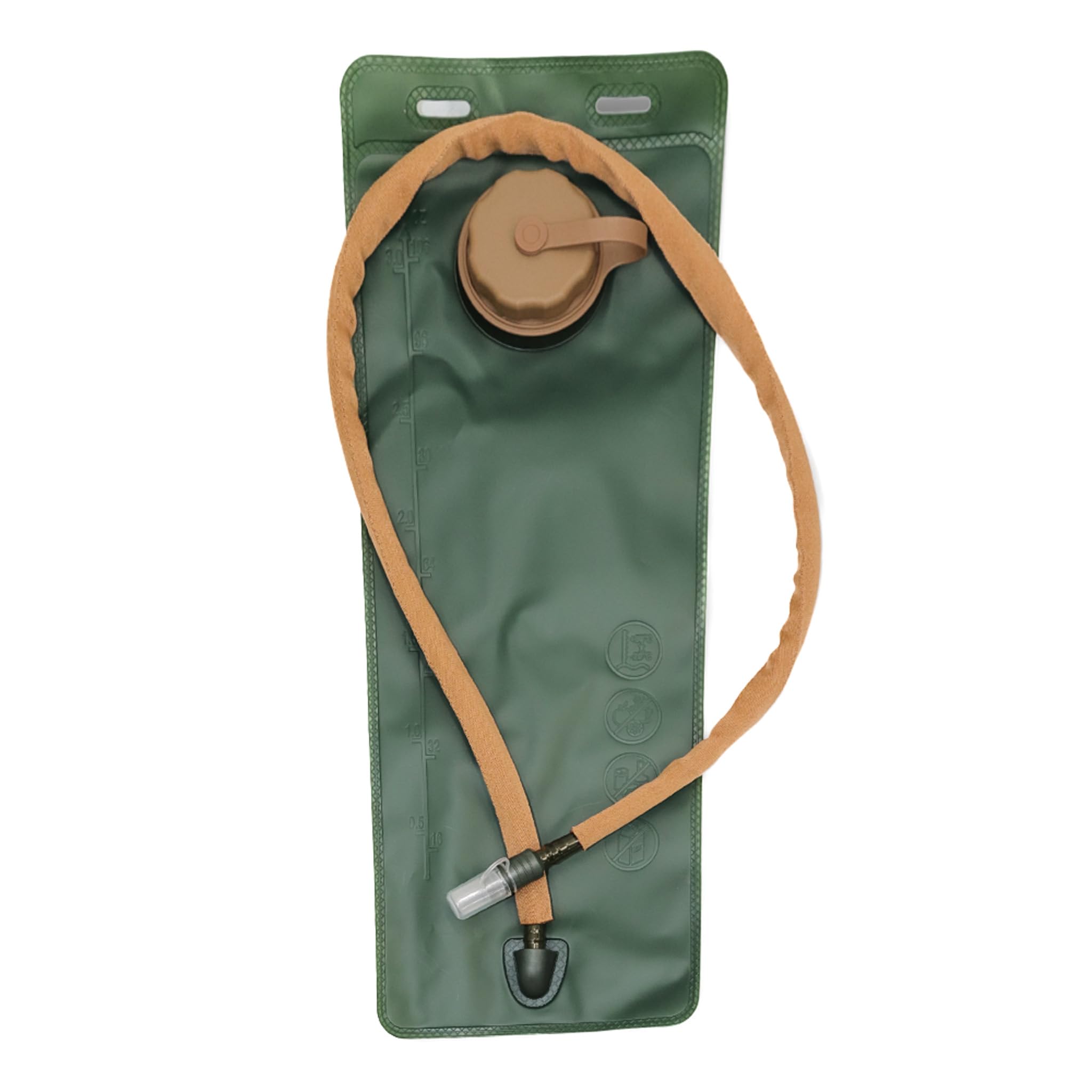 M MCGUIRE GEAR hydration bladder compact and travel-ready for emergencies.