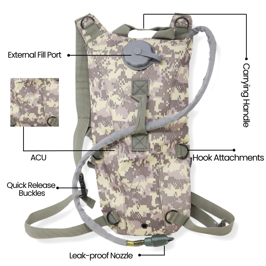 M MOLLE attachment points on M MCGUIRE GEAR for versatile gear