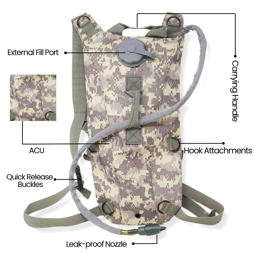 M MOLLE attachment points on M MCGUIRE GEAR for versatile gear