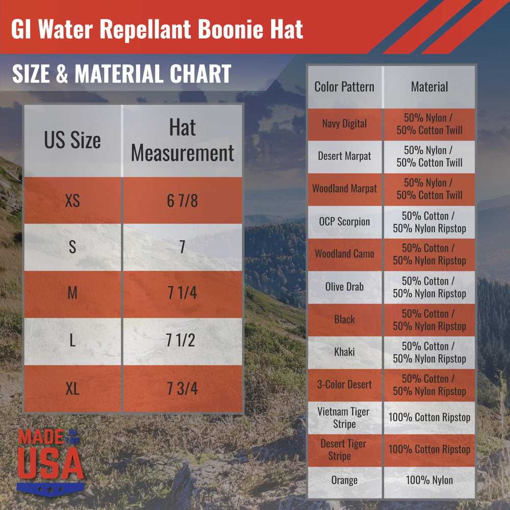 M MCGUIRE GEAR navy digital boonie hat in-use hiking scenario demonstrates versatility.