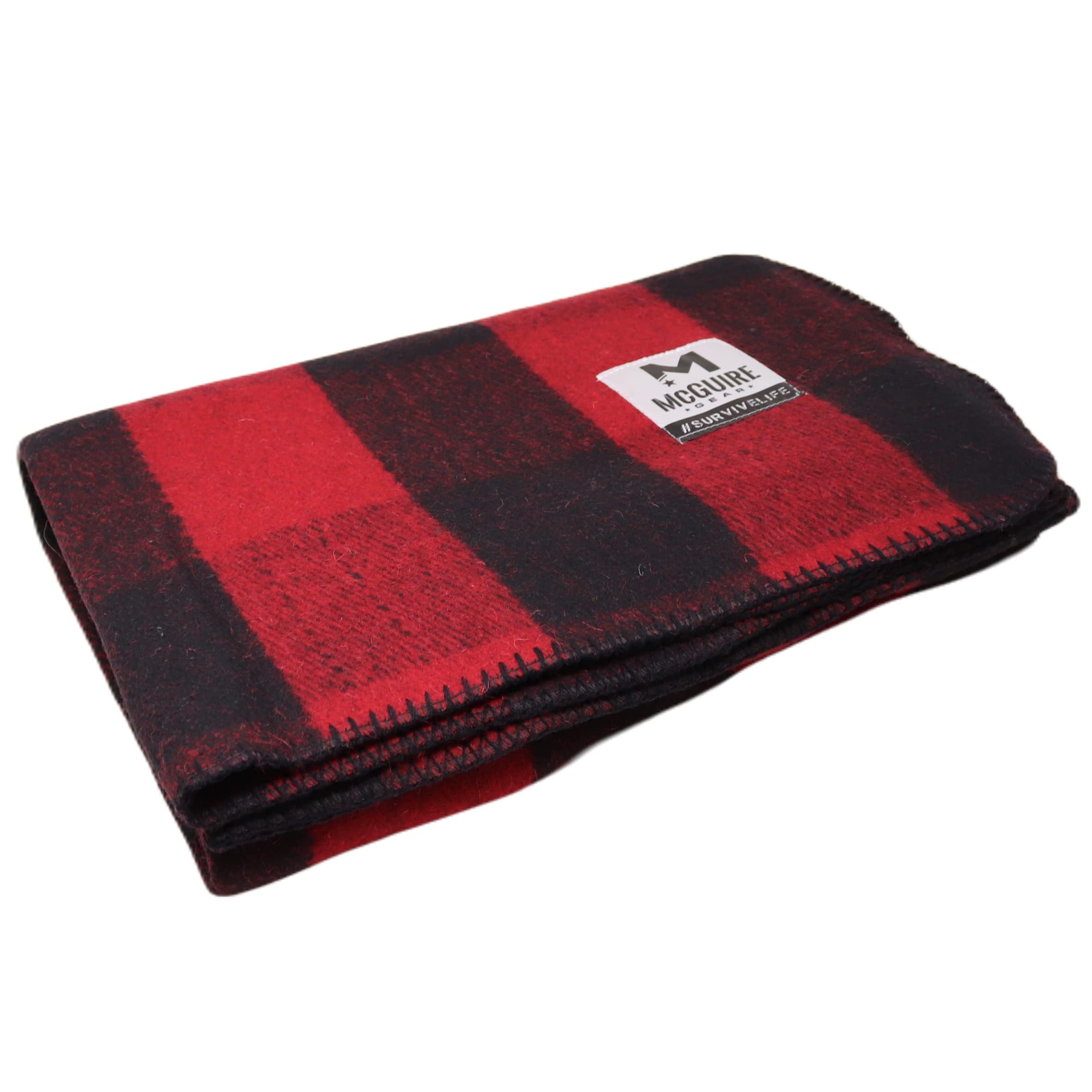 M MCGUIRE GEAR wool blend camping setup demonstrates outdoor versatility