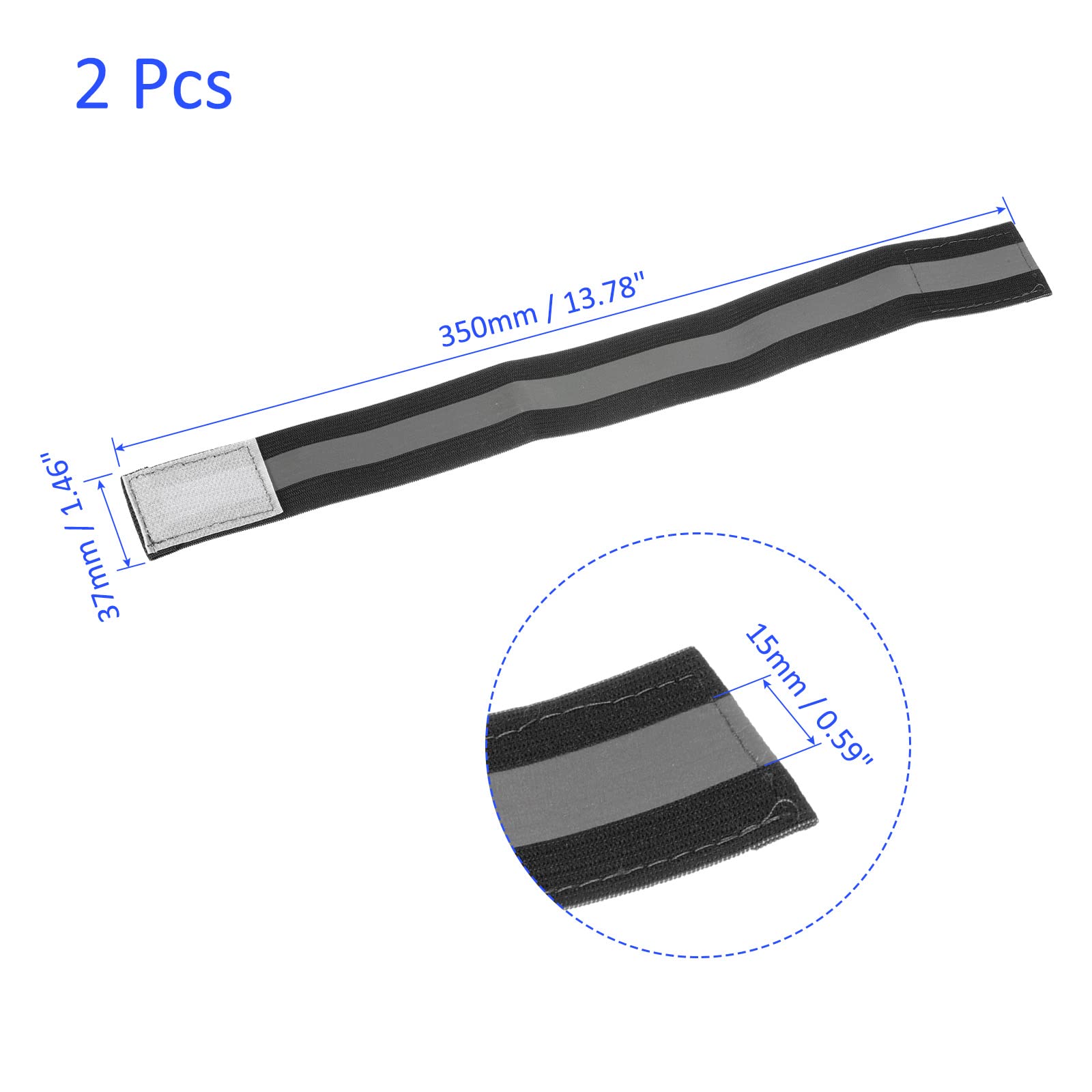 M METERXITY night walking band helps you stay seen in low light