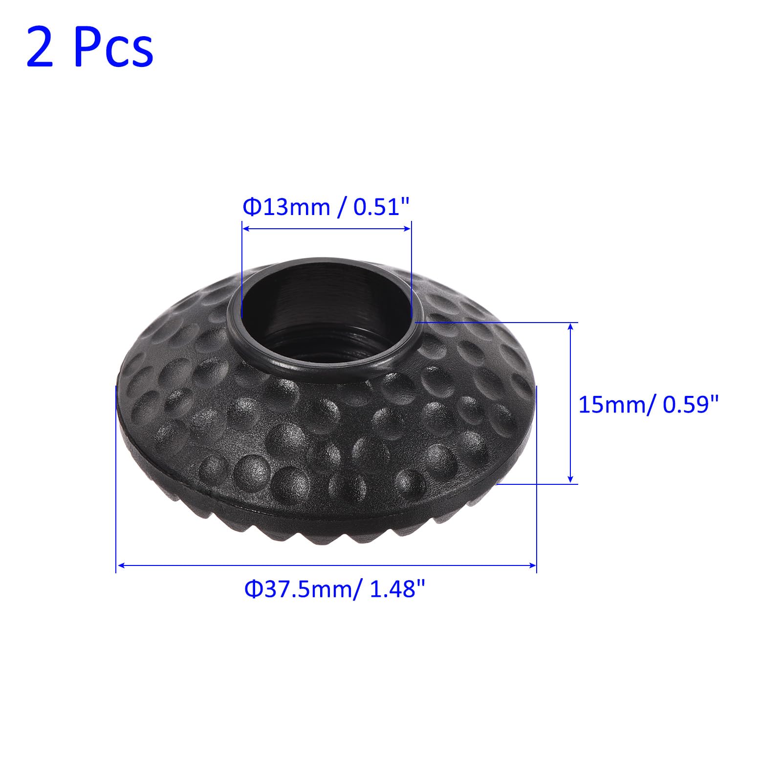 M METERXITY trekking pole basket install 03 easily screws onto poles.