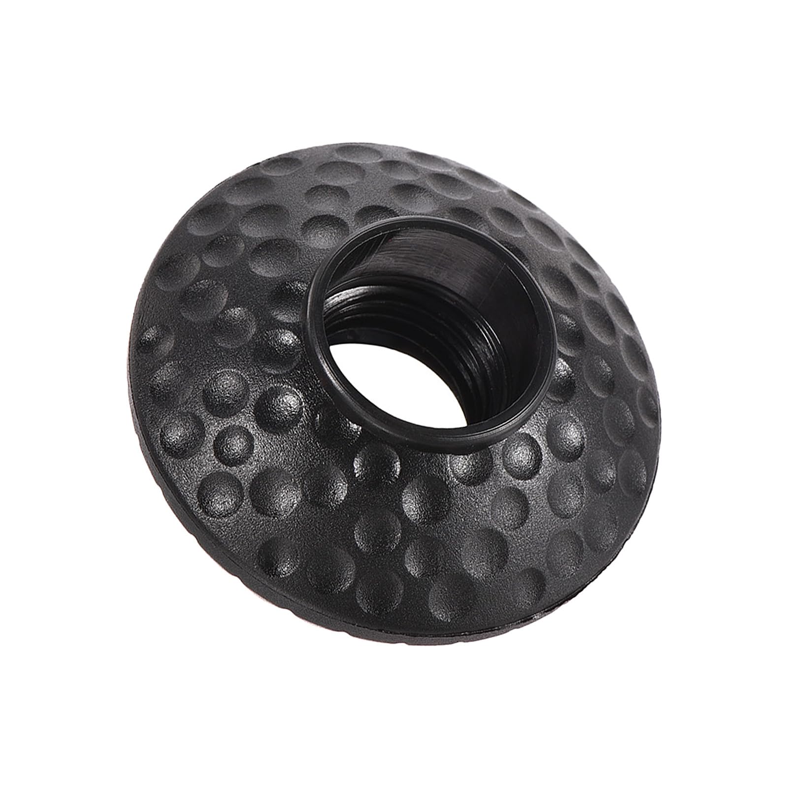 M METERXITY trekking pole basket on mud 04 enhances grip on wet terrain.