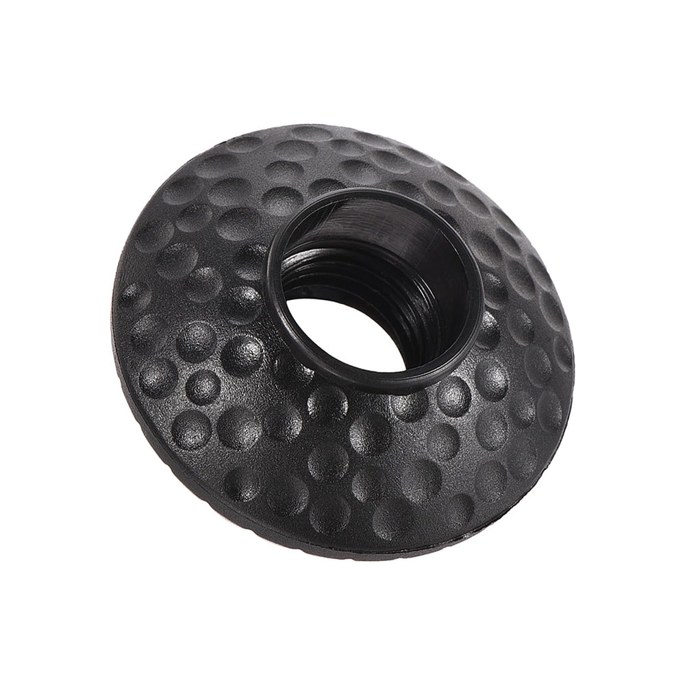M METERXITY trekking pole basket on mud 04 enhances grip on wet terrain.