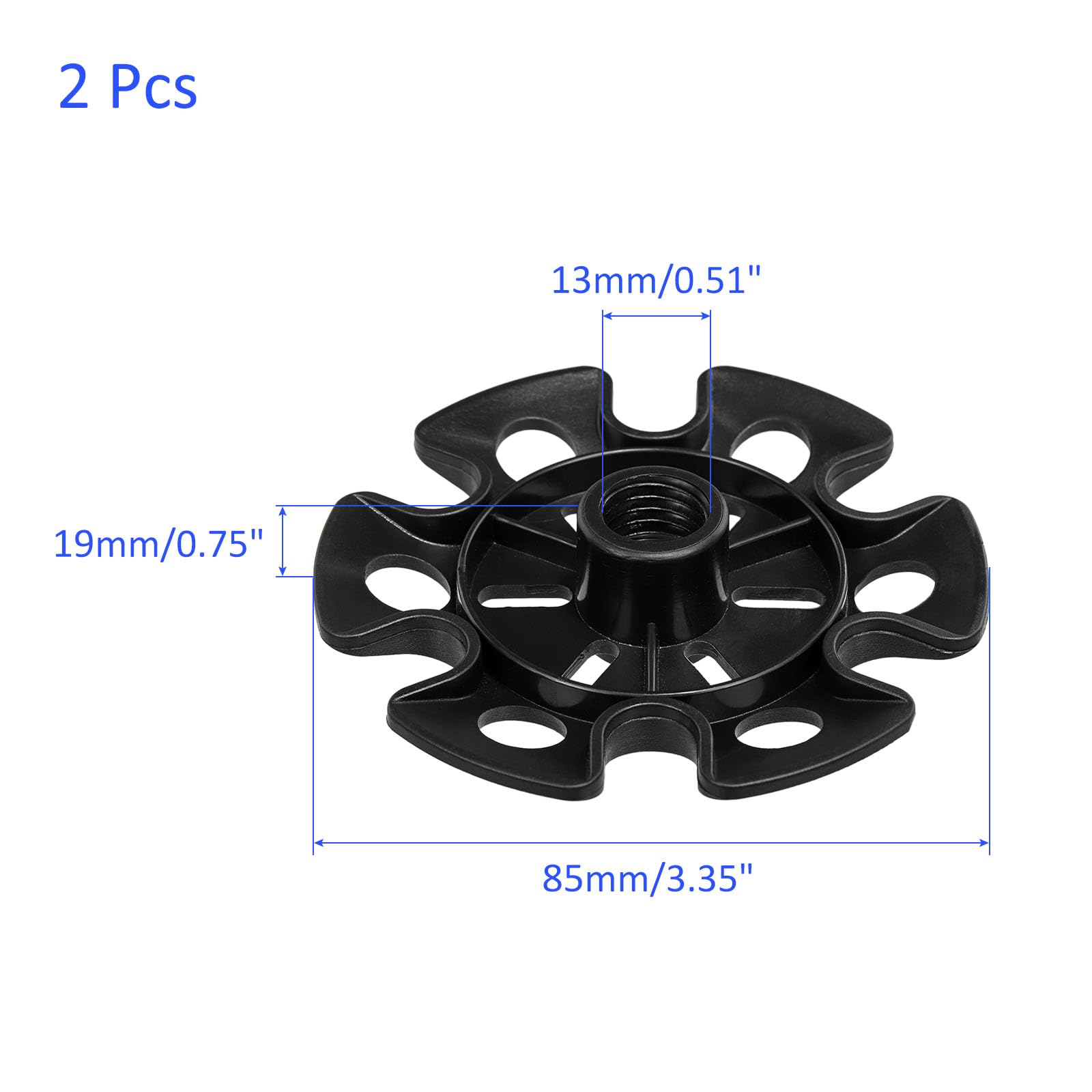M METERXITY round trekking pole basket on pole end for soft terrain