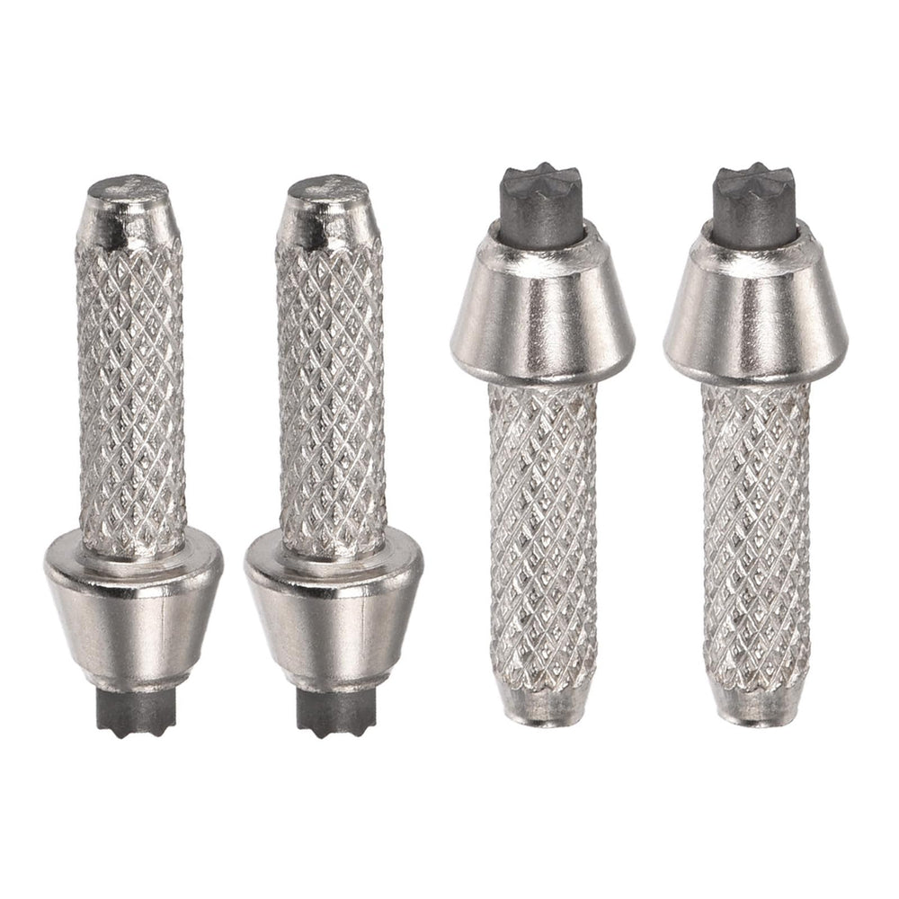M METERXITY trekking pole tips 9mm-28mm provide stable grip on rough terrain.