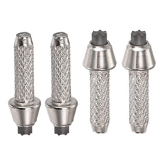 M METERXITY trekking pole tips 9mm-28mm provide stable grip on rough terrain.