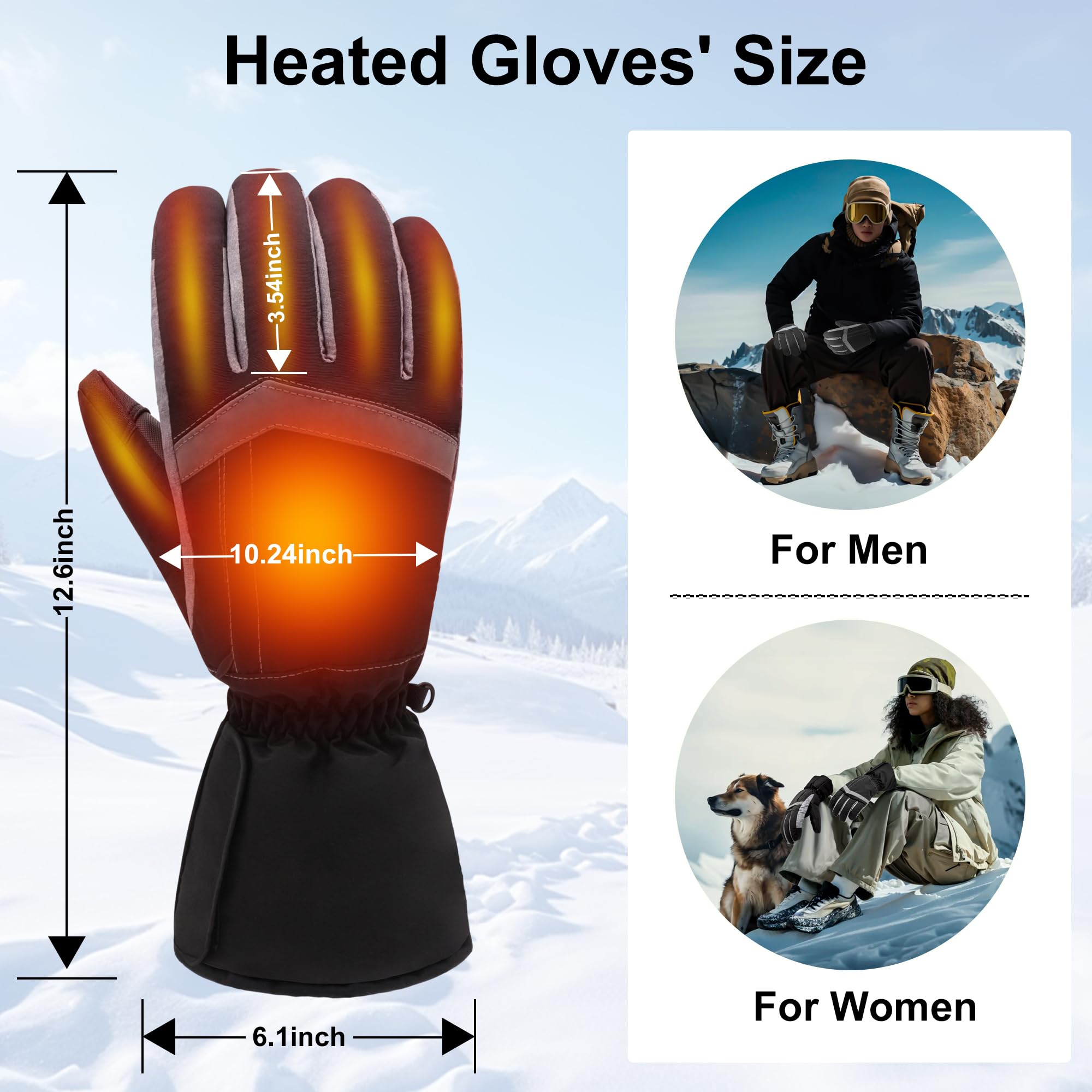 MMlove heated gloves warm palms and fingers for outdoor riding comfort.