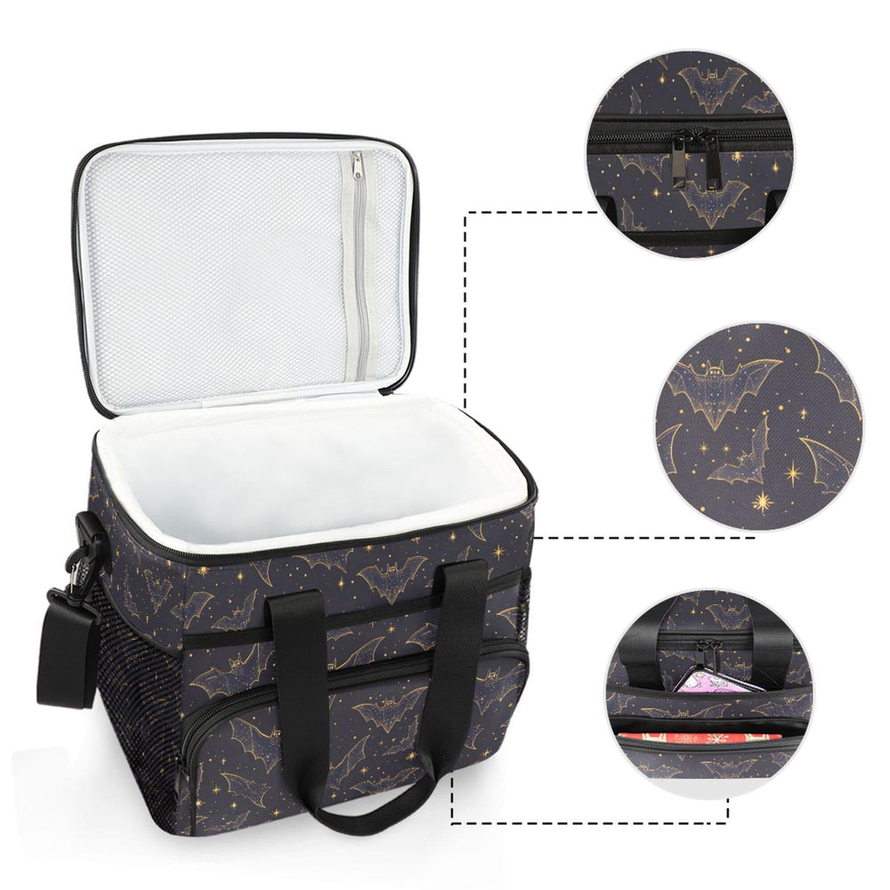 MNSRUU cooler bag with adjustable shoulder strap for hands-free carry