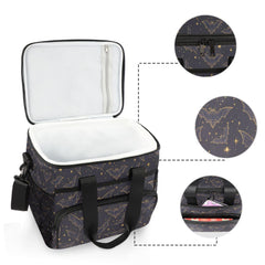 MNSRUU cooler bag with adjustable shoulder strap for hands-free carry