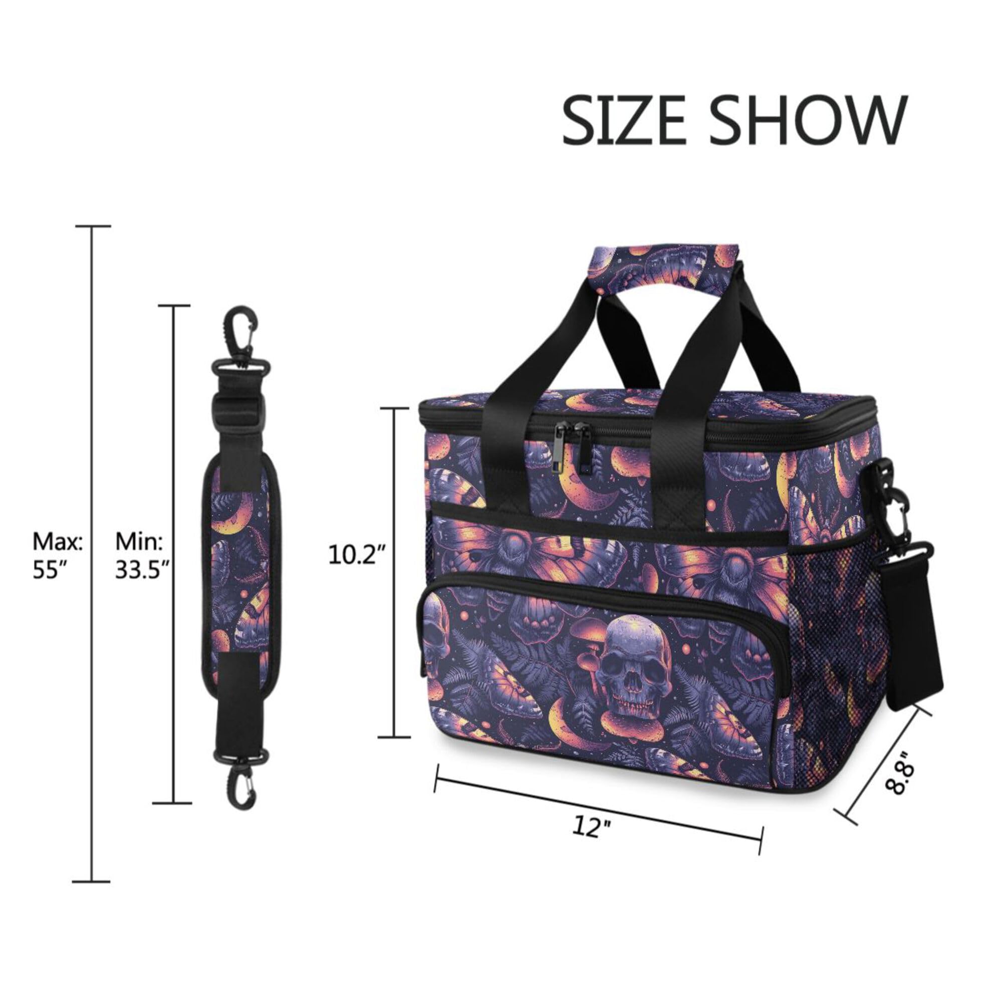 MNSRUU gift-ready insulated bag ideal for travel, work, or school