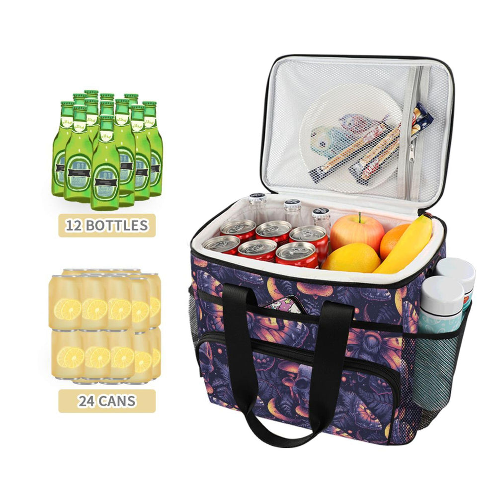 MNSRUU insulated lunch tote with leakproof interior for outings