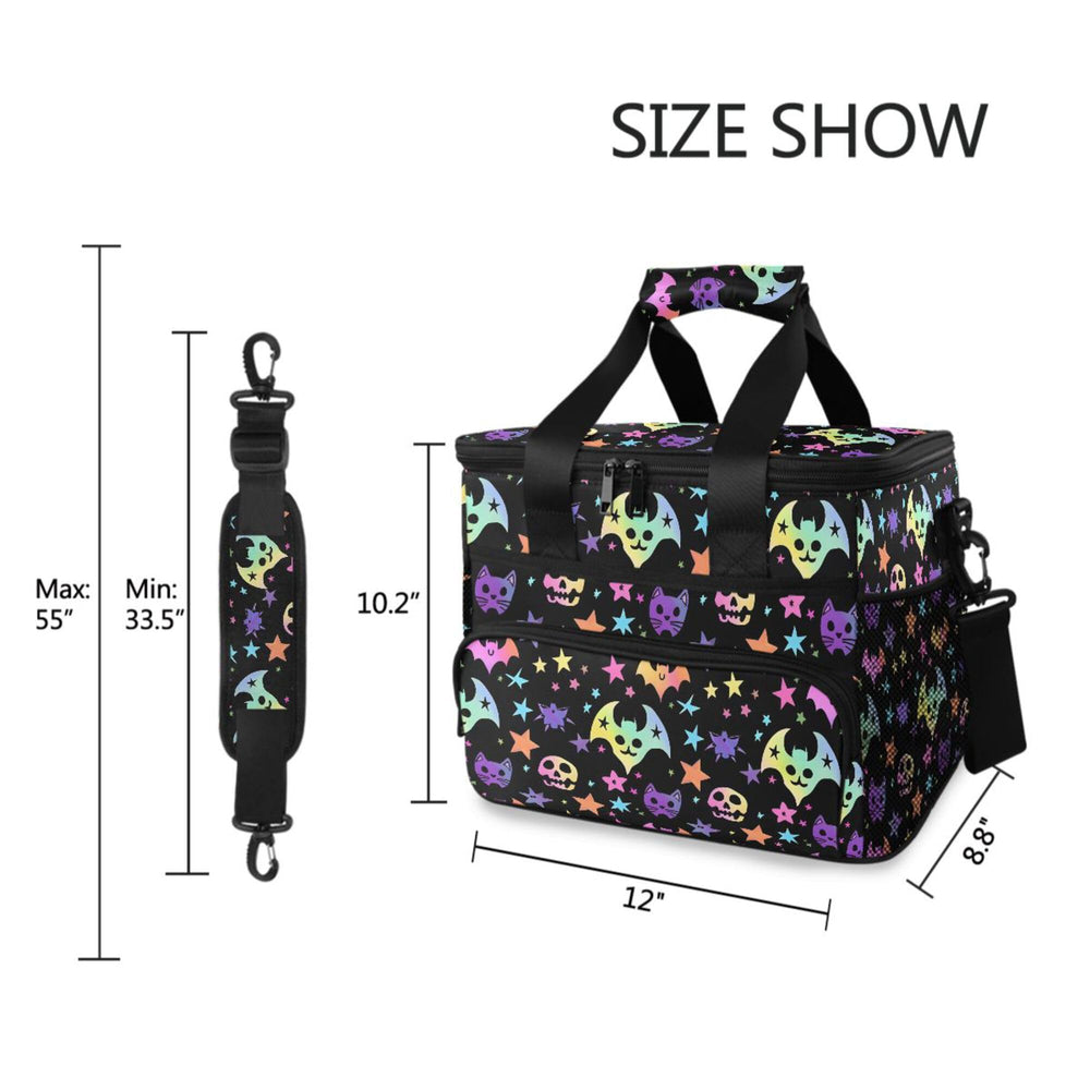 MNSRUU large-capacity lunch tote ideal for picnics and beach days.