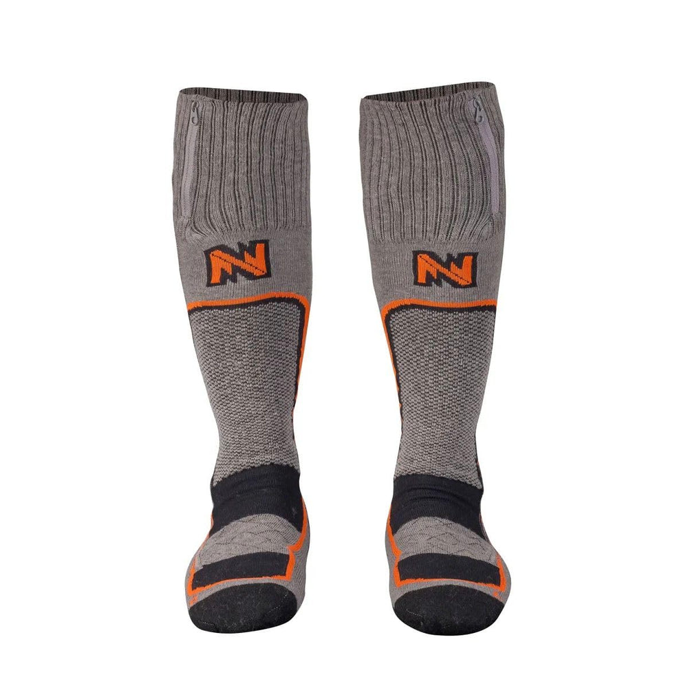 Merino blend wicks moisture and resists odor for dry feet
