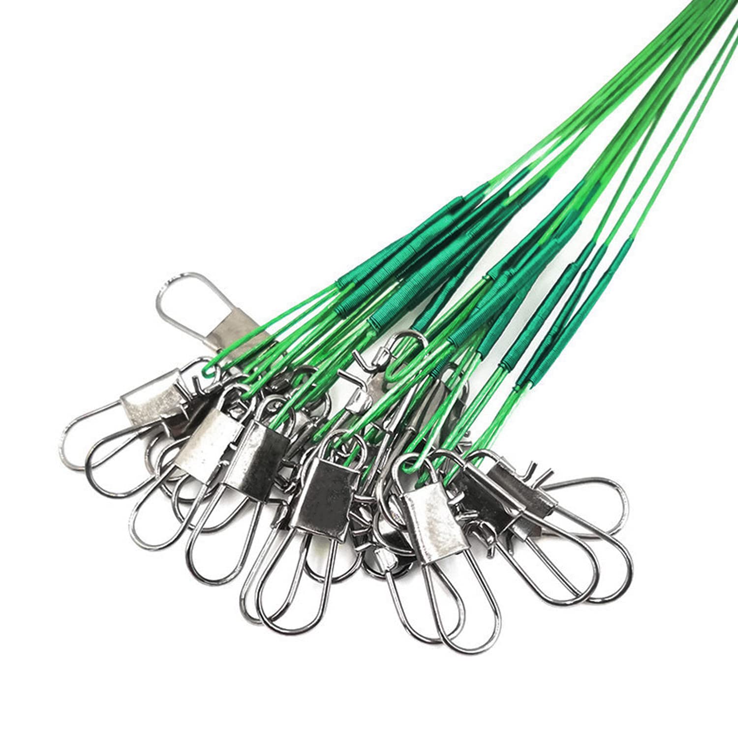 Durable corrosion-resistant leaders for saltwater and freshwater