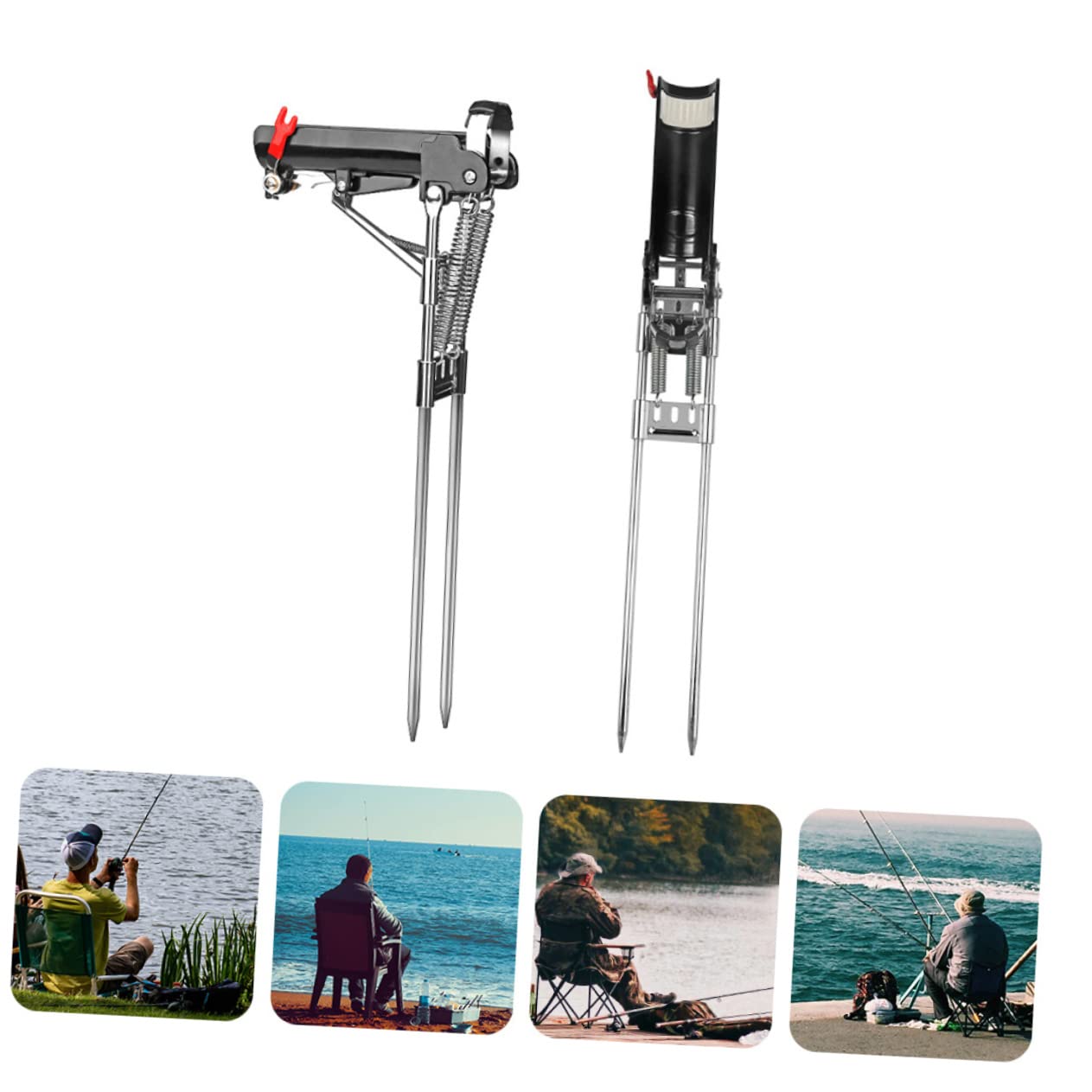 MOBUTOFU stainless steel rod rack image for reliable outdoor organization.