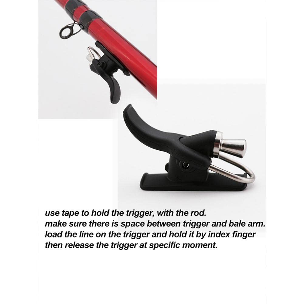 Colorful nylon and stainless steel construction for sea fishing