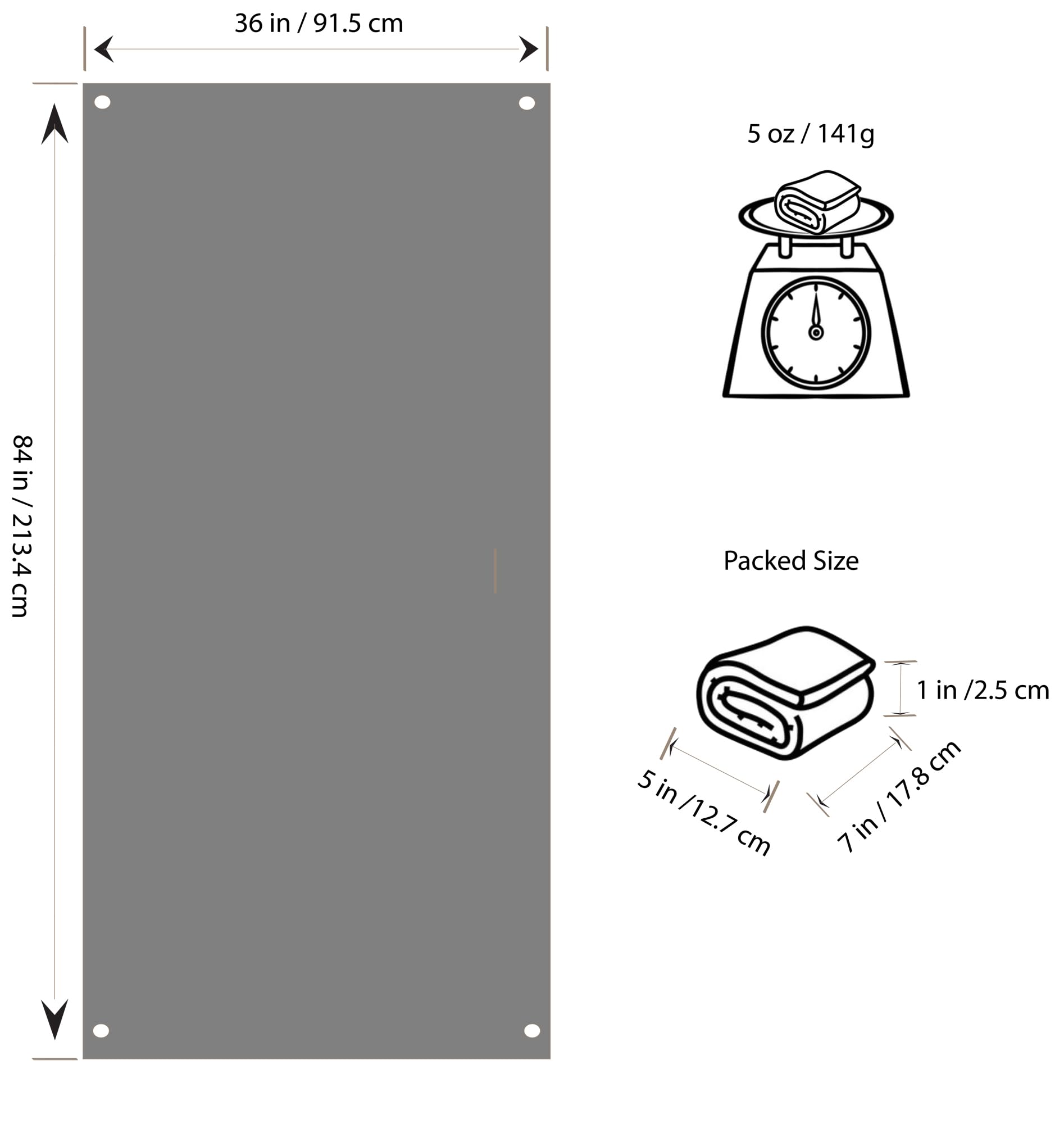 Modern Grizzly breathable ground cover enables air circulation around tent