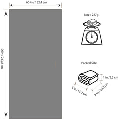 MODERN GRIZZLY Ground Sheet Under Tent Footprint blocks moisture while allowing airflow.